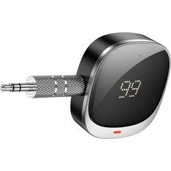 Bluetooth 5.3 Receiver με Θύρα Εξόδου 3.5mm Jack Hoco E80 Μαύρο