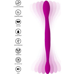 ToyJoy Infinity Double Διπλός Δονητής 37cm Fuschia