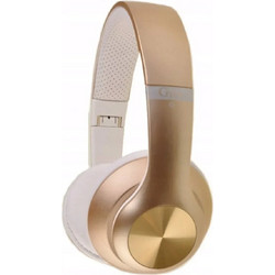 GJBY CA-011 Ασύρματα Bluetooth Ακουστικά On Ear Χρυσά