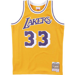 Mitchell & Ness Kareem Jabbar Los Angeles Lakers 1984/85 Φανέλα Μπάσκετ ΝΒΑ SMJYAC18110-LALLTGD84KAB