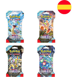Spanish Pokemon Scarlet & Purple Astral Crown collectible card game envelope