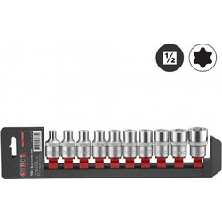FORCE 41019 ΚΑΡΥΔΑΚΙΑ TORX ΘΗΛΥΚΑ 1/2 ΣΕΤ 10 ΤΕΜ
