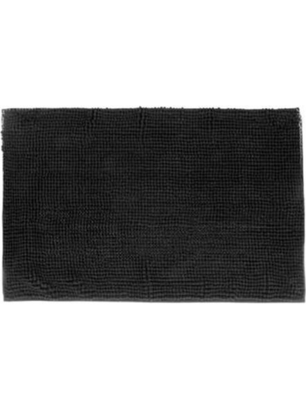 Χαλάκι Μπάνιου Υφασμάτινο Μαύρο Maxi Marva Home 138043J 80x50cm