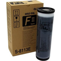 Riso Ink Black Schwarz F-Type, FType, Z-Type, ZType, EZ-Type EZType (S-8113E) (S8113E)