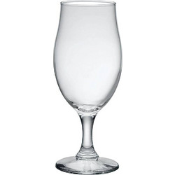 Bormioli Rocco Σετ Ποτήρια Μπύρας Γυάλινα Κολωνάτα Executive 375ml 3τμχ