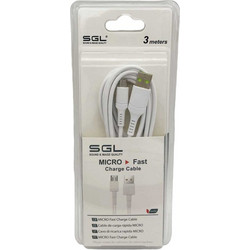 Καλώδιο φόρτισης + data - Micro USB - D13 - 3m - 099330