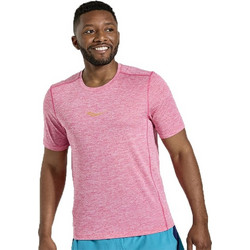 Saucony Stopwatch Ανδρικό T-Shirt SAM800278 ΡΟΖ