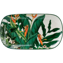 Πιατέλα σερβιρίσματος Maxwell & Williams TBP Night Garden με διαστάσεις 35x19cm - Πορσελάνη - Multicolour DR0468