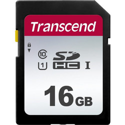 Transcend 300S SDHC 16GB Class 10 U1 UHS-I