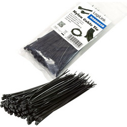 LogiLink Zip Ties Set 0.15m Black (KAB0002B)