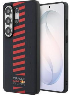 Red Bull Pu Leather Meshed Powerbar Magnetic Case For Samsung Galaxy S26 Ultra Navy - (RBHMS26L24PUDSRV)