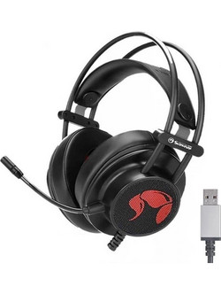 Marvo HG9055 Gaming Headset Over Ear Black