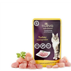 Nuevo Super Premium Sensitive with Turkey 85gr