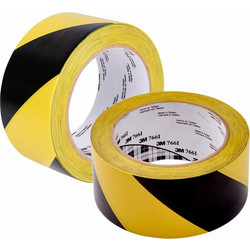 Ταινία σήμανσης κινδύνου κίτρινο/μαύρο 3M Hazard Warning Tape 50mmx33m 1τμχ