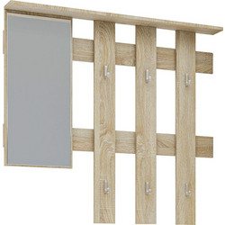 Κρεμάστρα Reno με Καθρέπτη Σονόμα 100x10x90cm