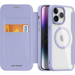 Θήκη Flip Dux Ducis Apple iPhone 15 Pro Wallet Skin X Pro Μωβ N63006