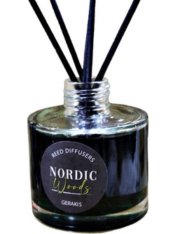 Keradiko Αρωματικό χώρου reed diffusers Nordic Woods 120ml 003081NWO