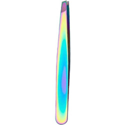 Elixir Professional Slanted Tweezers Πλάγιο Τσιμπιδάκι Φρυδιών Ιριδίζον
