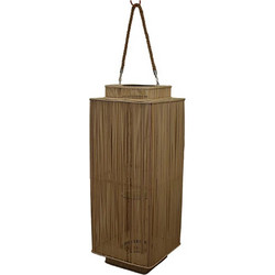 Φανάρι bamboo φυσικό 28Χ28Χ71 - Plastona