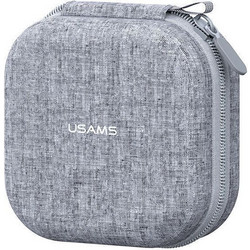 Usams ZB351 Θήκη Ακουστικών Bluetooth Γκρι