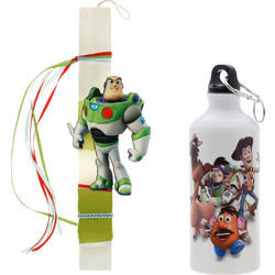 Bellissimo Λαμπάδα Αρωματική Με Παγούρι Toy Story