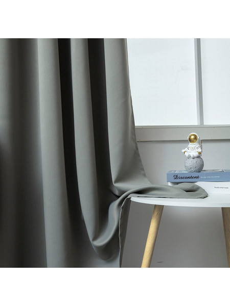 Beauty Home Ύφασμα κουρτίνας Blackout σκίασης Ideal Art 8400 Ύφασμα Φ280 Ανθρακίτης