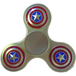 Anti Stress Fidget Spinner - Αγχολυτικό Παιχνίδι Ανακούφισης Στρες - Captain America ABS 4m