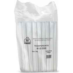 Roma Ράβδοι Σιλικόνης Η-12/200 Διαφανείς 1kg (1195234) (ROM1195234) - ROMA