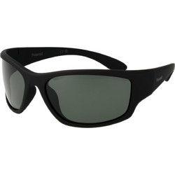 Polaroid Eyewear PLD7005/S YYV/RC Αθλητικά Ανδρικά Γυαλιά Ηλίου Ορθογώνια Κοκάλινα Μαύρα με Μαύρο Polarized Καθρέπτη Φακό