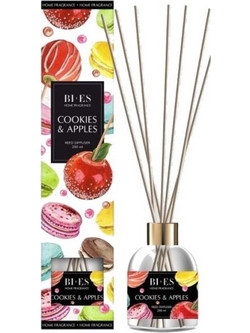 Bi Es Αρωματικό χώρου με στικς Cookies & Apples 250ml
