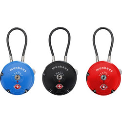Κλειδαριά Munkees TSA Round Cable Lock