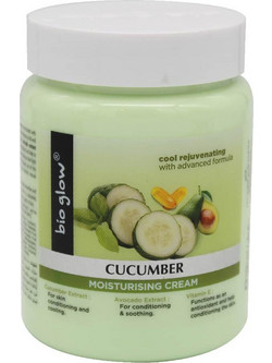 Bio Glow Cucumber Moisturising Ενυδατική Κρέμα Σώματος 500ml