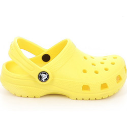 Crocs Classic Clog Παιδικά Παπούτσια Θαλάσσης Ανατομικά Κίτρινα 206990-7C1