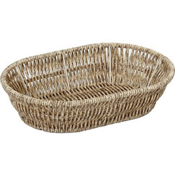 ΨΩΜΙΕΡΑ SYNTH. RATTAN ΟΒΑΛ M ΜΠΕΖ 25Χ17Χ6ΕΚ (smA)