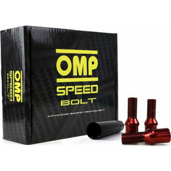 Set Παξιμάδια OMP 27 mm Κόκκινο 20 uds M14 x 1,25