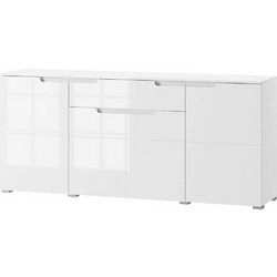 Μπουφές Aurora 161370159 180x40x80cm White Μοριοσανίδα,Mdf