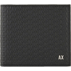 Armani Exchange Δερμάτινο Ανδρικό Πορτοφόλι 958097-4R847 Μαύρο