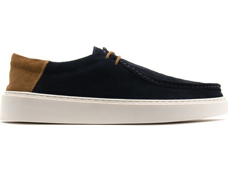 Gioseppo Ανδρικά Μοκασίνια Boat Shoes Καστόρινα Navy Μπλε 79200