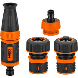 NEO TOOLS ΣετΑκροφύσιοΨεκασμούΛάστιχουμεΣυνδέσμους 3/4" 15-711