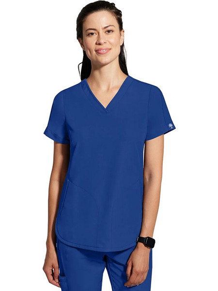 Γυναικεία Μπλούζα Healing Hands Skyler | V-Neck | 2 Τσέπες | Royal