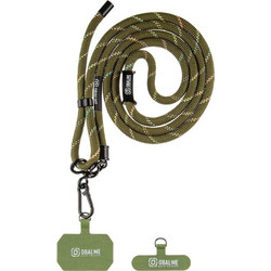 OBAL:Me Necktag Rope For Mobile Phone Army Green - (57983126823)