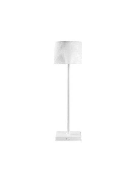Tracer Πορτατίφ LED με Λευκό Καπέλο και Βάση TRAOSW47233