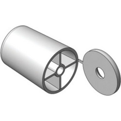 HELIX Στόπερ Εξωτερικό 30mm - Μαύρο