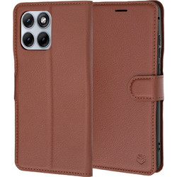 Techsuit Leather Folio Θήκη Καφέ (Motorola Edge 70 Fusion)