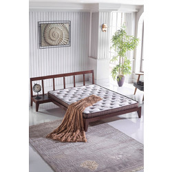 Stewehome Bamboo Ορθοπεδικό Ανώστρωμα Ύπνου -Καφέ 120x200x8 cm