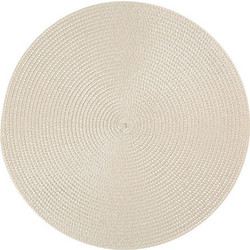 Σουπλά Circa 07-32487 Φ38cm Beige Estia Πολυπροπυλένιο