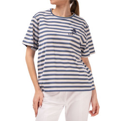 T-Shirt 7W001466AF20775 FB348 fancy stripe blue