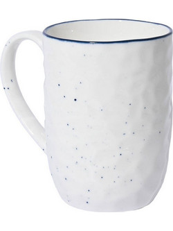 Κούπα Pebbles 07-37109 395ml White-Blue Estia Πορσελάνη
