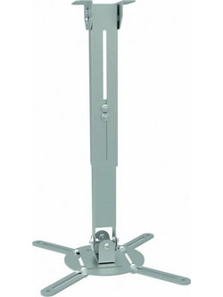 Βάση Projector Τοίχου TB-M52 με Μέγιστο Φορτίο 10kg Ασημί
