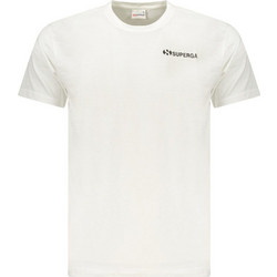 Napapijri SUPERGA MEN'S SHORT-SLEEVE T-SHIRT WHITE - SMS26345_BIBIANCO